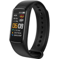 VERPAKKINGSSCHADE – Denver – Activity tracker – Fitnessband – Hartslagmeter – Bloeddrukmeter – Temperatuurmeter – IP67 Waterproof – Stappenteller – Zwart