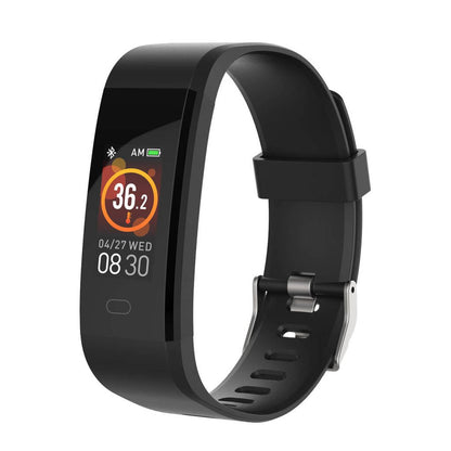 Denver – Activity tracker – Fitnessband – Hartslagmeter – Temperatuurmeter – IP67 Waterproof – Stappenteller – Zwart – NIEUW