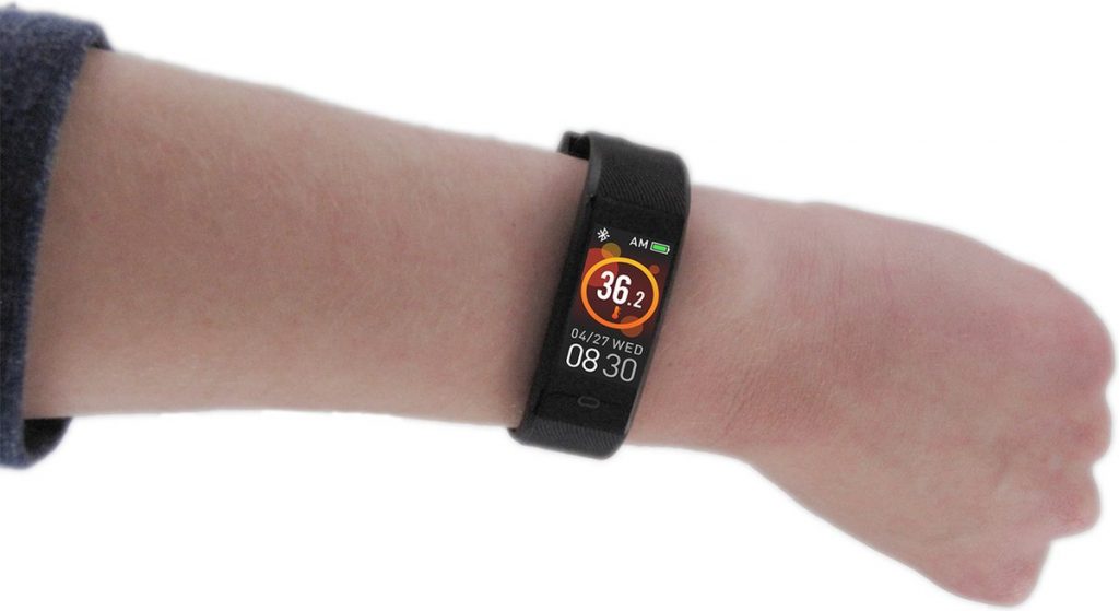Denver – Activity tracker – Fitnessband – Hartslagmeter – Temperatuurmeter – IP67 Waterproof – Stappenteller – Zwart – NIEUW