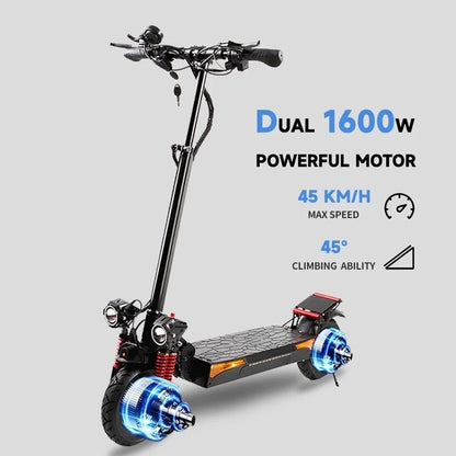 10 inch Robuuste – Sterke Motor Elektrisch Step Scooter – 45km/h- Anti lek – Cruise control – NIEUW