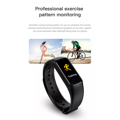 Denver – Activity Tracker – Fitnessband – Smartwatch – Hartslagmeter – Bloeddrukmeter – Temperatuurmeter – IP65 waterproof – Stappenteller – Zwart – NIEUW!