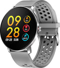 VERPAKKINGSSCHADE – Denver – Smartwatch – Bluetooth Sportwatch met hartslagmeter – Sleep tracker – Geschikt voor iOS & Android – Grijs