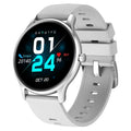 VERPAKKINGSSCHADE – Denver Smartwatch – Bluetooth – Sportwatch – hartslagmeter – bloeddrukindicatie – bloedzuurstof – Social activity – iOS & Android – Zilver