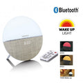 VERPAKKINGSSCHADE – Lenco CRW-4GR Radio alarm clock FM Bluetooth Mood lighting Gre
