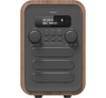 VERPAKKINGSSCHADE- Denver DAB-48 GREY – DAB radio – FM Radio – Bluetooth – Grijs – NEW!
