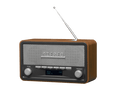 VERPAKKINGSSCHADE- Denver DAB 18 DAB Radio + Bluetooth – Hout – NEW!
