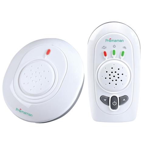 VERPAKKINGSSCHADE- Premaman – P43425 – Audio Babyfoon – Storingsvrij – Digitaal – NEW!