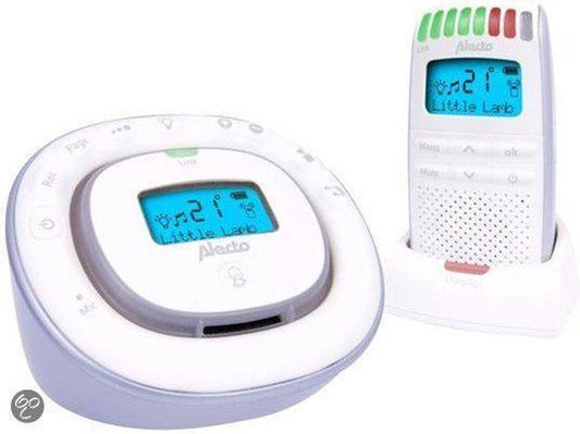 VERPAKKINGSSCHADE – Alecto dbx 99 – Babyfoon Audio – Slaapliedjes & Temperatuur – NEW!