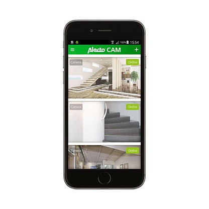 VERPAKKINGSSCHADE – Alecto – DVC 105 – IP Camera – Beeld bekijken op Smartphone – Gratis APP – Ook als Babyfoon te gebruiken