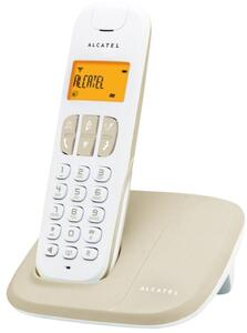 VERPAKKINGSSCHADE – Alcatel Delta 180 DECT Draadloze Telefoon – 1 Handpost – Wit Grijs – NIEUW!