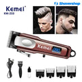 Kemei – Trimmer – Tondeuse – Oplaadbaar USB – 150 Minuten – Met Display 1MM/3MM/4,5MM/6MM – NIEUW!