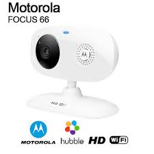 VERPAKKINGSSCHADE! Motorola Focus 66 Wit IP Wifi Beveiligings Camera / Beeld Babyfoon NEW!