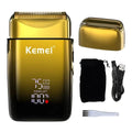 Oplaadbaar -Golden – Gouden – Metalen Behuizing – Professionele Shaver – Voor Haar & Baard – NIEUW!