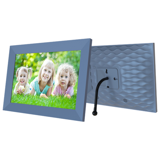 VERPAKKINGSSCHADE – Denver Digitale Fotolijst 10.1 inch – HD – Frameo App – Fotokader – WiFi – 16GB – IPS Touchscreen – PFF-1026GR – NIEUW!
