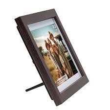 VERPAKKINGSSCHADE – Denver Digitale Fotolijst 10.1 inch – Hout – HD – Frameo App – Fotokader – WiFi – 16GB – IPS Touchscreen – PFF-1042DW – NEW!