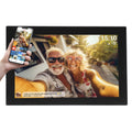 VERPAKKINGSSCHADE – Denver PFF-1037BMK3 – 10 inch – Digitale Fotolijst – Glassfront – Zwart – NEW!