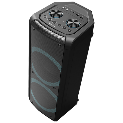 VERPAKKINGSSCHADE – Denver – Karaoke Bluetooth Speaker – USB – Incl Microfoon – Party Speaker – NIEUW
