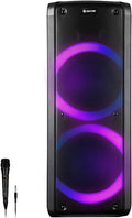 VERPAKKINGSSCHADE – Denver – Karaoke Bluetooth Speaker – USB – Incl Microfoon – Party Speaker – NIEUW