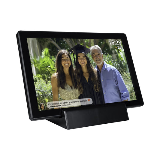 VERPAKKINGSSCHADE – Denver PFF-1070B – Digitale Fotolijst + Standaard + 16GB – NEW!