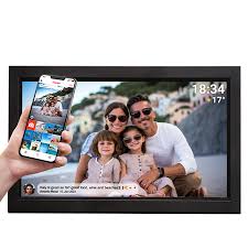 VERPAKKINGSSCHADE – Denver Supergroot Digitale Fotolijst 15.6 inch – XL – Full HD – Frameo App – Fotokader – WiFi – 16GB – IPS Touchscreen – PFF-1503B – NEW!