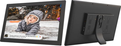 VERPAKKINGSSCHADE – Denver XXL Digitale Fotolijst 21.5 inch – XXL – Full HD – Frameo App – Fotokader – Model 2023 – WiFi – 32GB – IPS Touchscreen – PFF2160 – Zwart – NEW!