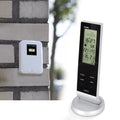 VERPAKKINGSSCHADE – Alecto WS-1150 Weerstation – Draadloze buitensensor en geanimeerde weersvoorspelling – Zwart