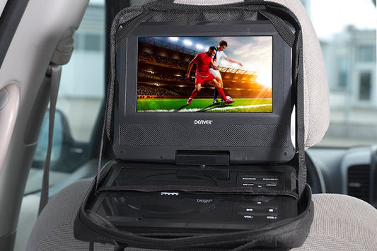VERPAKKINGSSCHADE – Denver – MT 784 Portable DVD 7 inch met Draaibaar Scherm USB SD DVD – NEW!