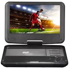 VERPAKKINGSSCHADE – Denver 9 inch Portable DVD + Draaibaar Scherm + USB +SD + DVD – MT 986 – NEW!