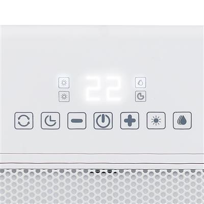 Tristar Kachel & Luchtbevochtiger – Keramische Kachel en Humidifier – Verwarmt zonder droge lucht – geschikt voor ruimtes van 20 m² – Met 500ml capaciteit – Wit – NIEUW!