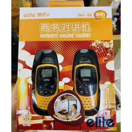 Elite – MV 80 – Walkie Talkie – tot 5 km bereik – NIEUW
