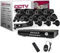 CCTV – Camerabewaking – Bewakingscamera – Beveiligingscamera – 8 Draadgebonden Cameras – Binnen Buiten gebruik – Beelden op Scherm of Smartphone (Gratis App) NIEUW! NIEUW!