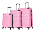 3 Delige Kofferset – Sydney – L M & S ( 90/ 65 /39 Liter) – Roze – NIEUW!