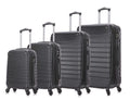 4 Delig Kofferset – Sydney – L M & S & XS( 90/ 65 /39/28 Liter) – Zwart – NIEUW!