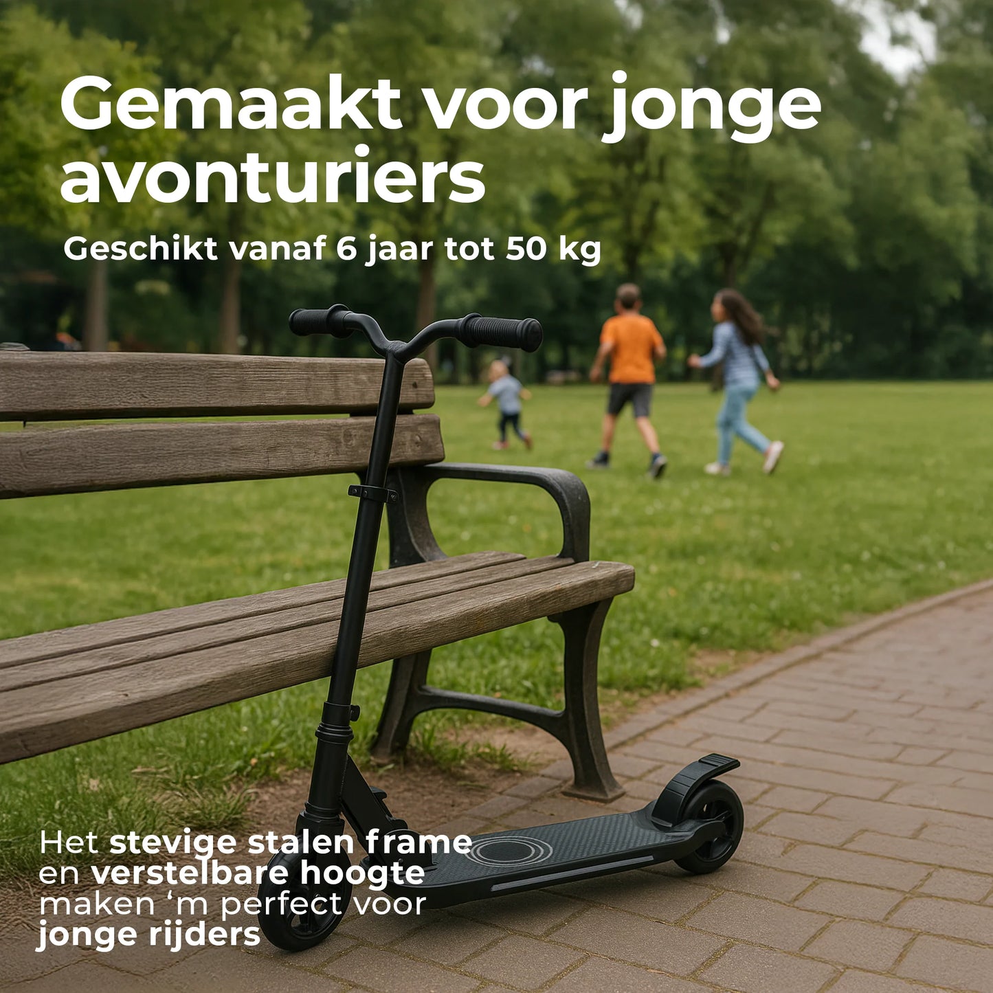 VERPAKKINGSSCHADE - Denver elektrische step voor kinderen - 10km/u - Kinderstep - LED Verlichting - 6km Bereik - SCK5500