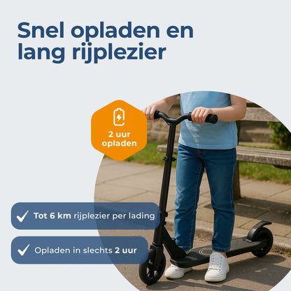 VERPAKKINGSSCHADE - Denver elektrische step voor kinderen - 10km/u - Kinderstep - LED Verlichting - 6km Bereik - SCK5500