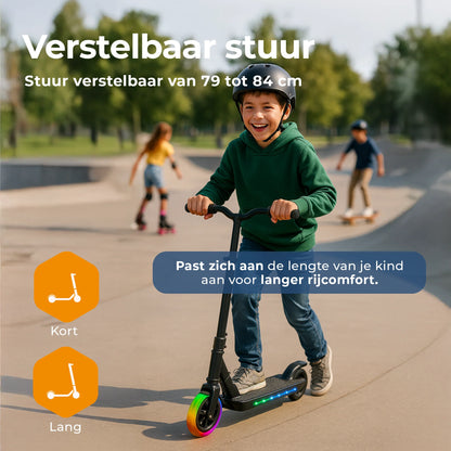 VERPAKKINGSSCHADE - Denver elektrische step voor kinderen - 10km/u - Kinderstep - LED Verlichting - 6km Bereik - SCK5500