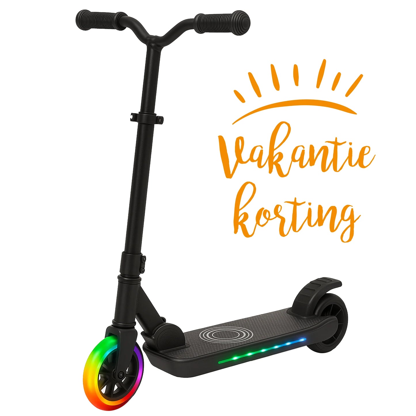 VERPAKKINGSSCHADE - Denver elektrische step voor kinderen - 10km/u - Kinderstep - LED Verlichting - 6km Bereik - SCK5500