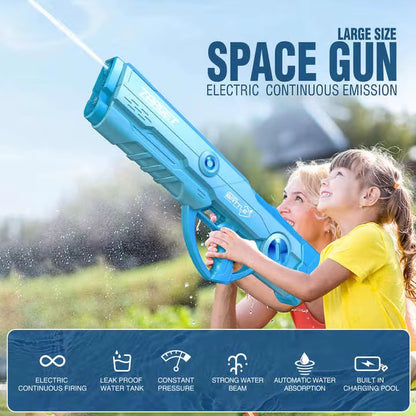 Elektrische Automatische Waterpistool - Space Gun - Super Blater - Blauw