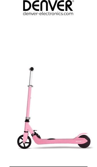 A SHOWMODELLEN – Denver Elektrische Kinder Step – 3 tot 9 jaar – Max 50 KG – 6KM/U – Roze!