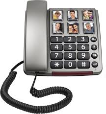 VERPAKKINGSSCHADE - TX 560 Big Button Huistelefoon Bedraad Senioren - NEW!
