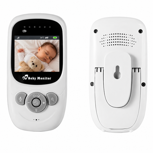 Beeld Babyfoon met Camera – Terugspreekfunctie – Temperatuur NIEUW!