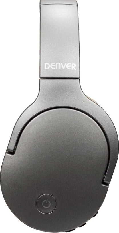 VERPAKKINGSSCHADE - Denver BTN-207 - Draadloze Over-ear koptelefoon - Beige Met Noice Canceling