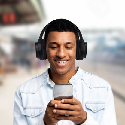 VERPAKKINGSSCHADE - Denver Bluetooth Koptelefoon - Active Noise Canceling - Draadloos - Handsfree Bellen - BTN211 - Model 2026