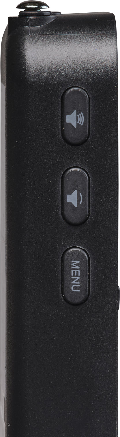 VERPAKKINGSSCHDE - Denver Mini DAB Radio - Oplaadbaar met USB - Portable - Zwart