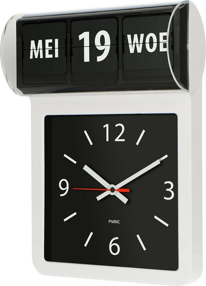 VERPAKKINGSSCHADE - Fysic FK 800 Senioren Dementieklok - Wandklok - Dementie Klok