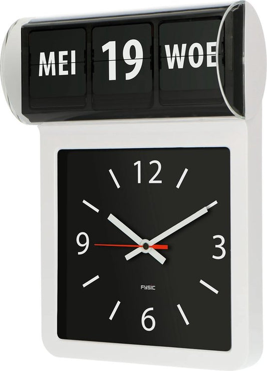 VERPAKKINGSSCHADE - Fysic FK 800 Senioren Dementieklok - Wandklok - Dementie Klok