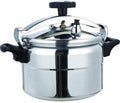 Snelkookpan XXXXXL 35 liter gas, elektrisch, keramisch en halogeen (GEEN INDUCTIE) Aluminium Pressure Cooker - Ø 37 cm