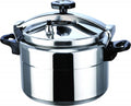 Snelkookpan 12 liter Inductie, gas, elektrisch, keramisch en halogeen Aluminium Pressure Cooker