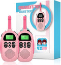 Yarvu ® - Twintalker 5000 - Walkie Talkie - Voor Kinderen & Volwassenen - Oplaadbaar ingebouwde Accu - Roze